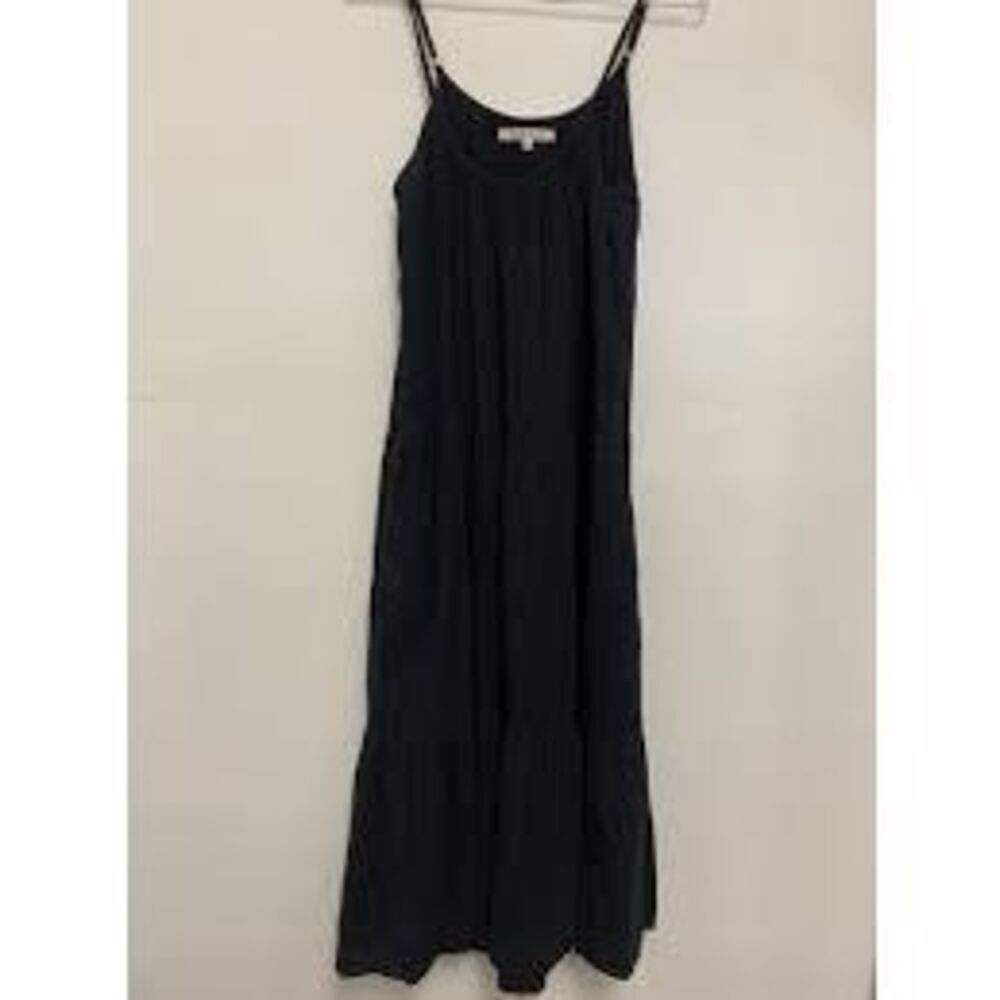 Xirena Ruby Black Maxi Cotton Dress size XS